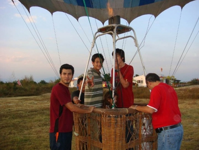 Inflando el globo